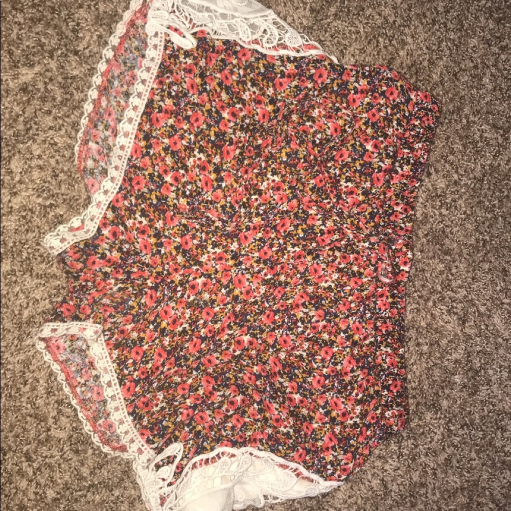 Floral shorts